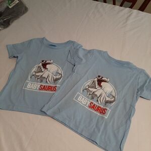 Two NWT Size 2T Boys Baby Saurus T-Shirts 👕